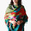 Thumbnail: Pure Muga Silk, Veg Dyed, Hand Painted Shawls - Handloom
