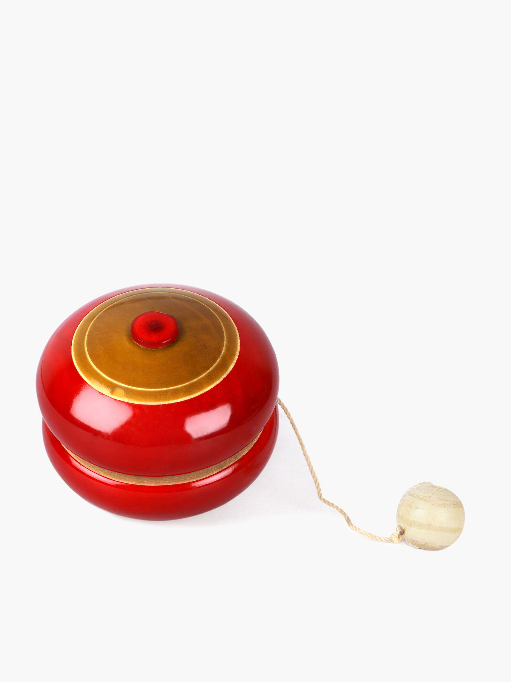 Vegetable Dyed Yo Yo, Organic Wooden Toys