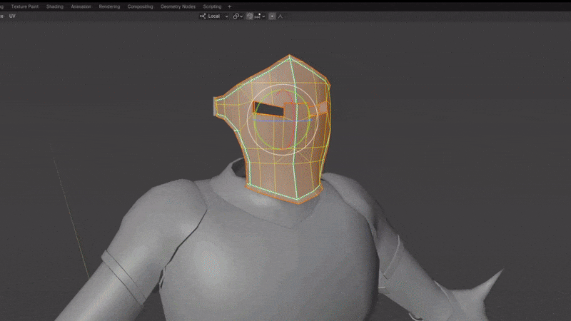 GIF of Texturing