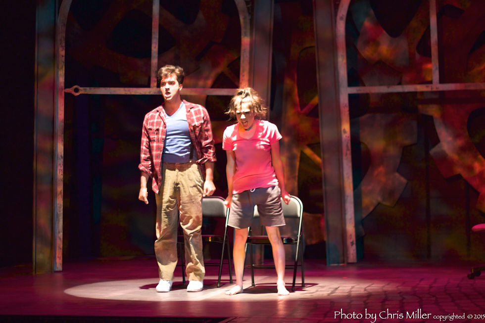 Susan in tick, tick...BOOM!