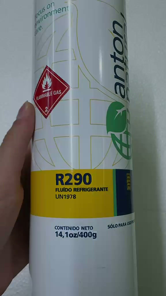 Miniatura: Lata De Gas Refrigerante R290 Anton 400gr