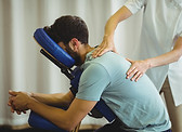 Massage sur chaise