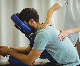 Massage sur chaise