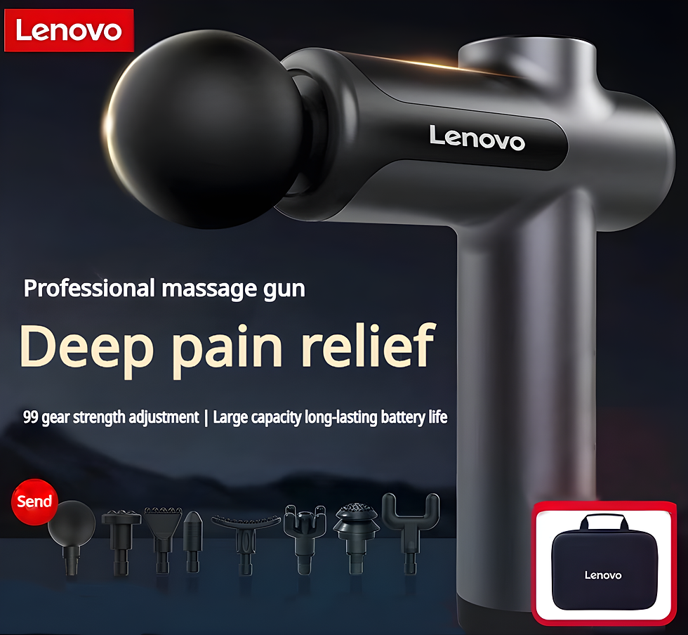 Thumbnail: Lenovo Brand Fascia Gun Deeply Relieves Muscle Soreness Fitness and Relaxation E