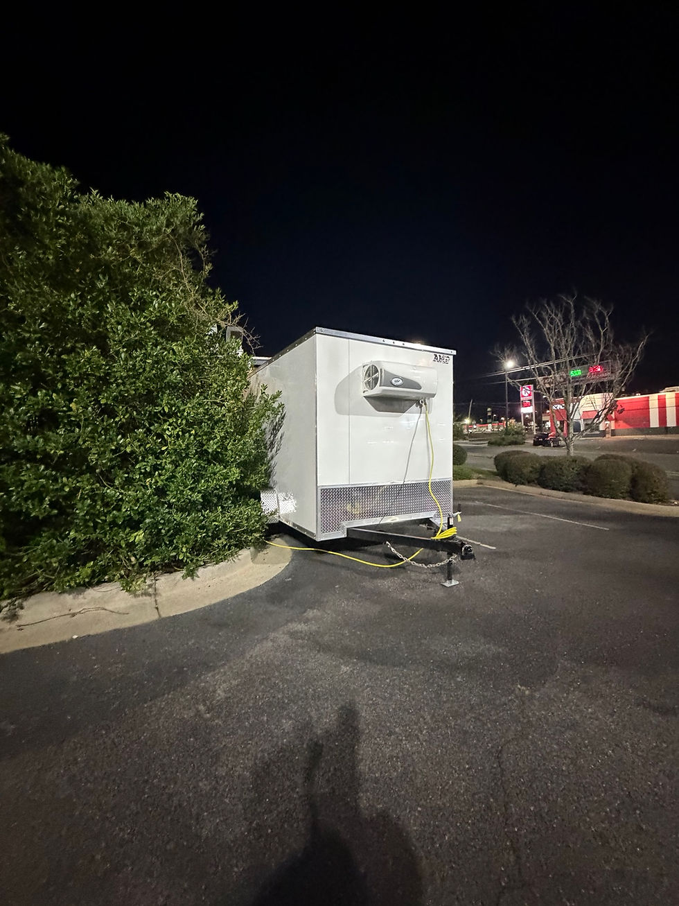Professional mobile refrigeration exterior unit