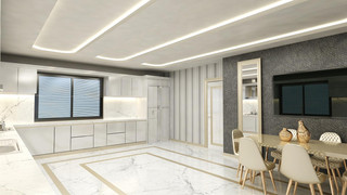 Yalova Villa Projesi Proje İç Görünüş (