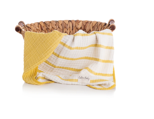 Thumbnail: Baby & Kids - Hooded Striped Swaddle 