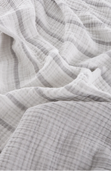 Thumbnail: Baby & Kids - Hooded Striped Swaddle