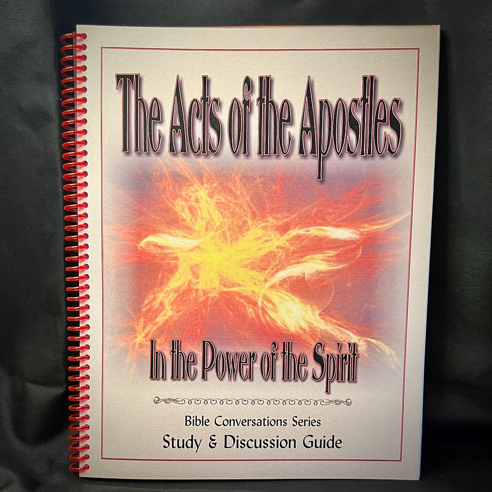 The Acts of the Apostles Bible Study & Discussion Guide