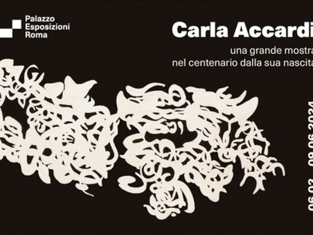 "Carla Accardi" a Palazzo Esposizioni di Roma prorogata fino al 1 settembre 2024!