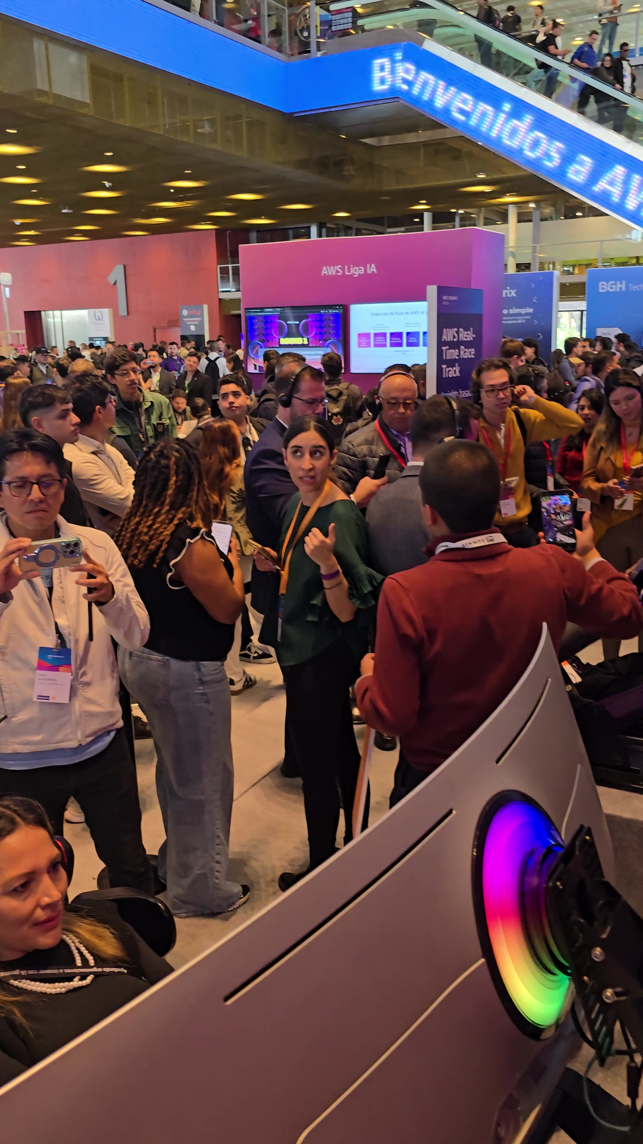 Formula Racings en AWS Summit Bogotá