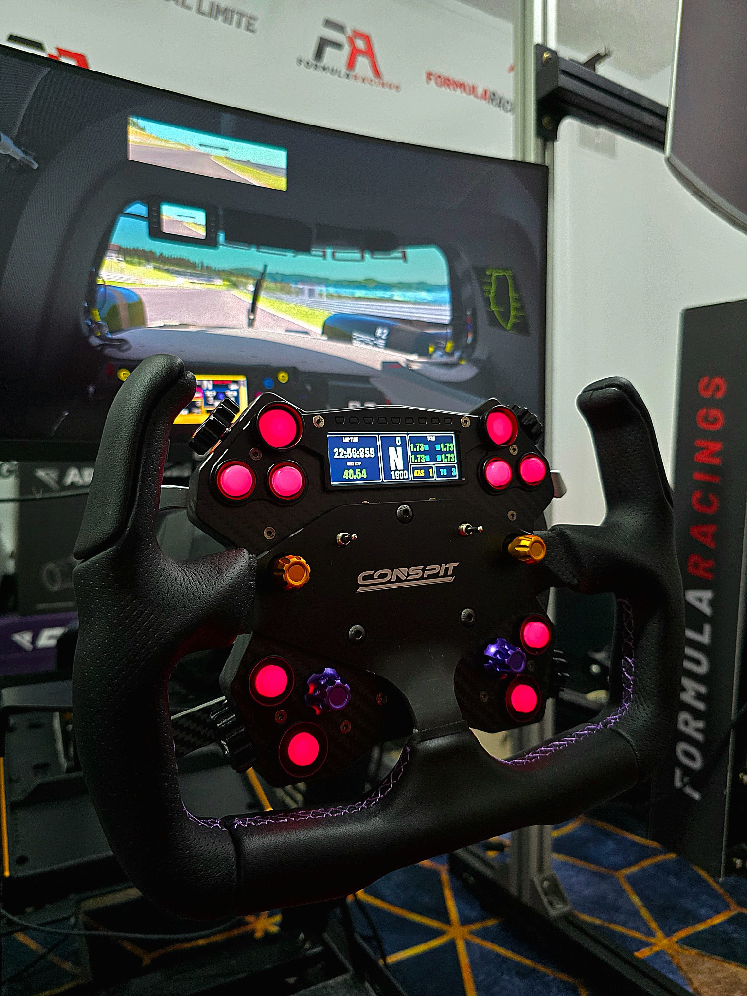 Simulador profesional para sim racing