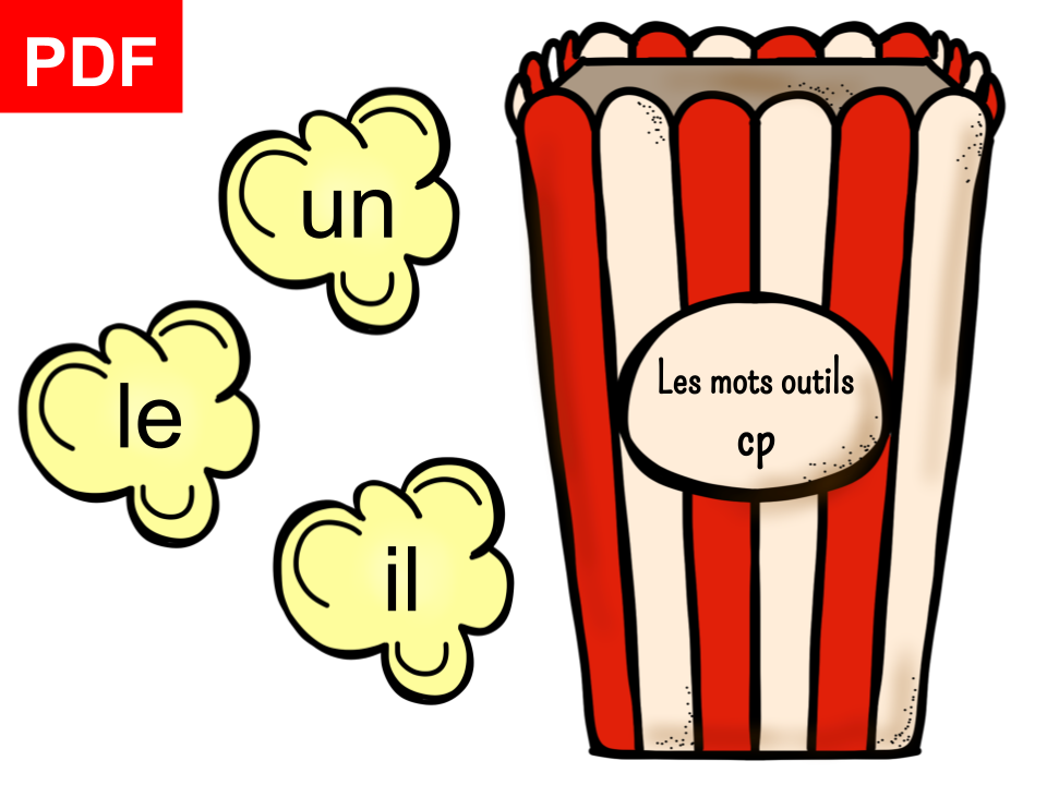Jeu Mots Outils Cp Popcorn Ma Super Madrassa