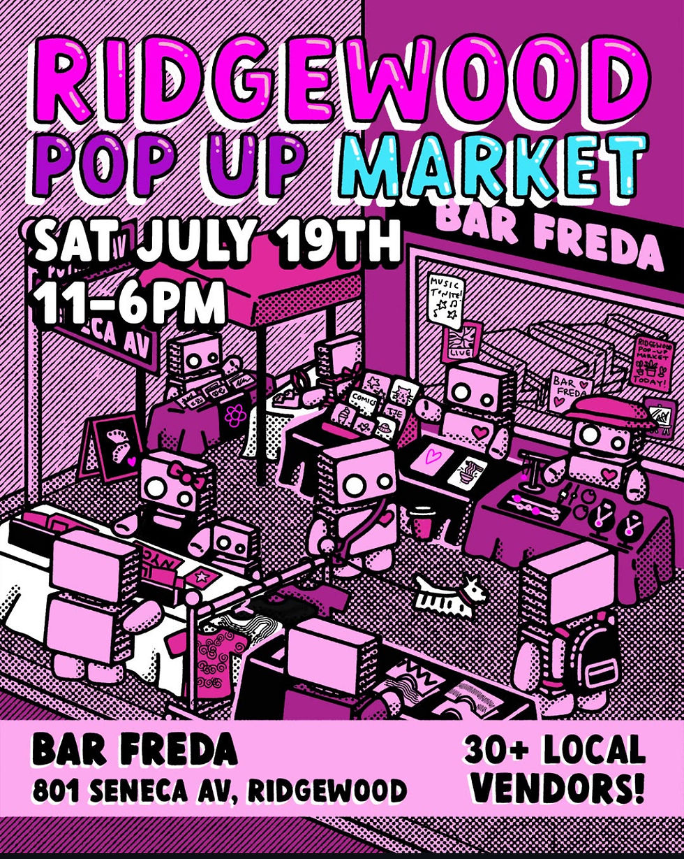 Ridgewood Popup Market @ Bar Freda