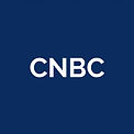CNBC plain dark blue background