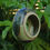 Thumbnail: Stoneware Bird Feeder Ring (Cobalt/Lime/Forest)