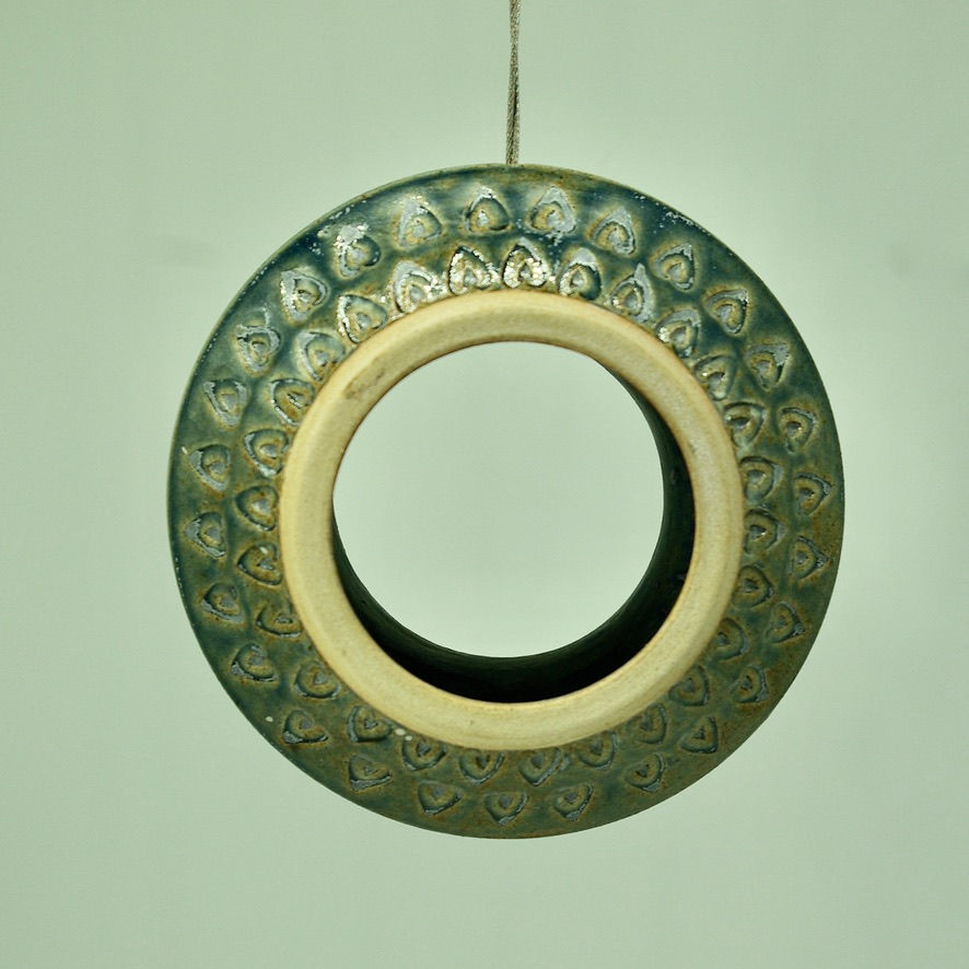 Thumbnail: Stoneware Bird Feeder Ring