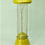Thumbnail: Stoneware wire peanut bird feeder