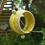 Thumbnail: Stoneware apple or suet bird feeder ring (Lime and Yellow)