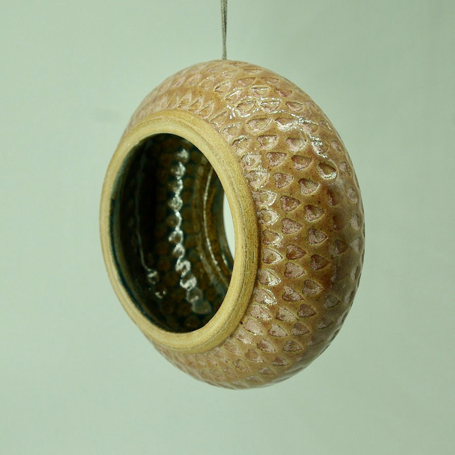 Thumbnail: Stoneware Bird Feeder Ring