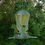 Thumbnail: Incised Seed bird Feeder (Turquoise/Lime/Cobalt)