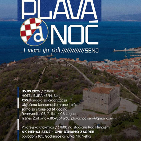 Plava noć u Senju - "i more ga voli"