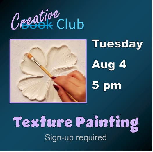Creative Club- Texture Painting
