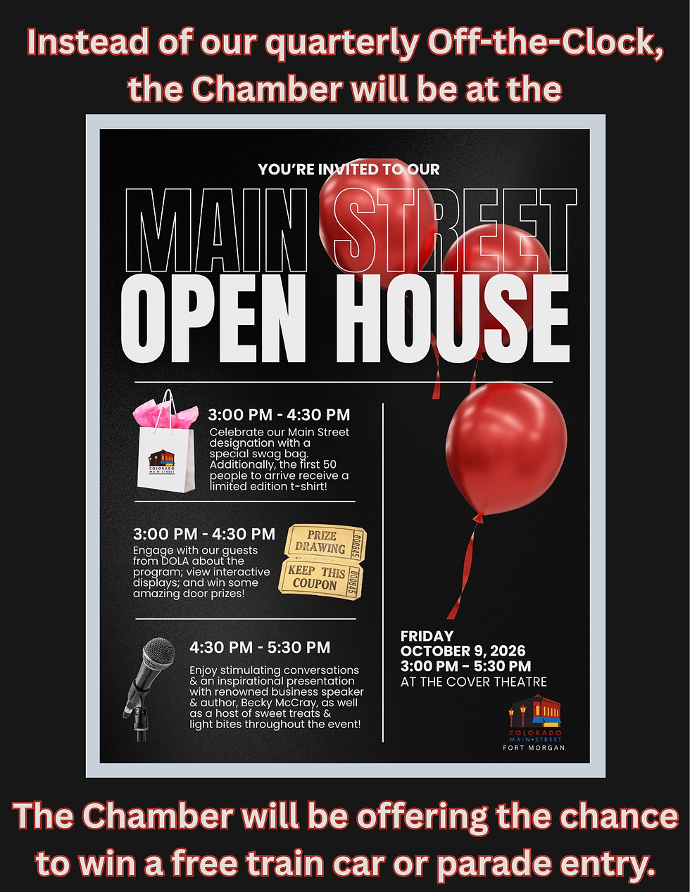 Main Street Open House