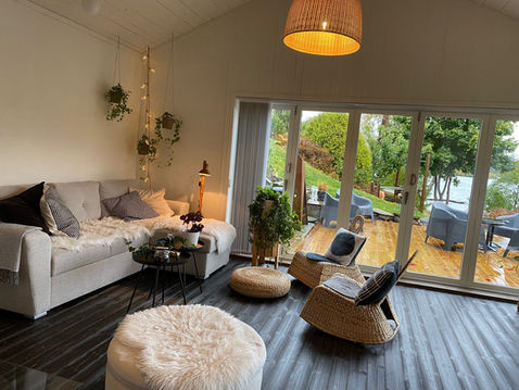 Living room view Boathouse Hindås