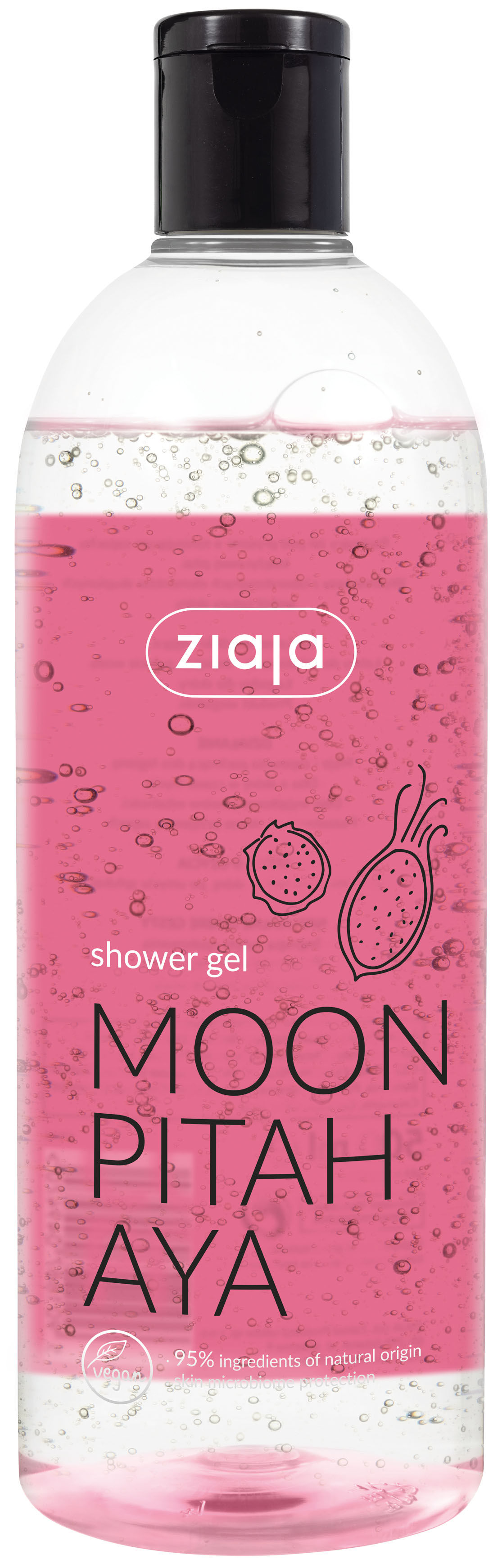 Ziaja gel za prhanje MOON PITAHAYA (zmajev sadež) 500ml