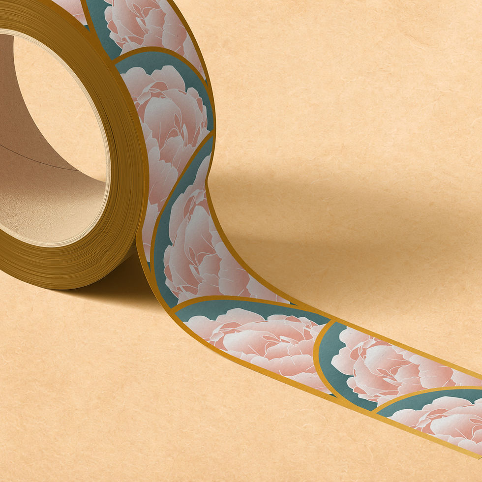 Thumbnail: Washi tape - Blush Mint - Bloom