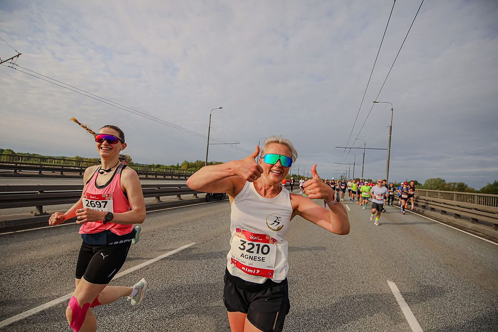MadeFizio komanda Rimi Rīgas maratonā