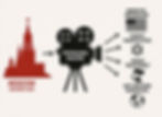 An illustration showing Soviet propaganda in Moscow producing anti-American, anti-Israel, and “resistance” narratives that continue to influence global discourse.