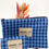 Miniature : Pochette vichy bleu