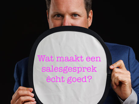 Hoe beoordeel je een salesgesprek? Gebruik dit eenvoudige framework
