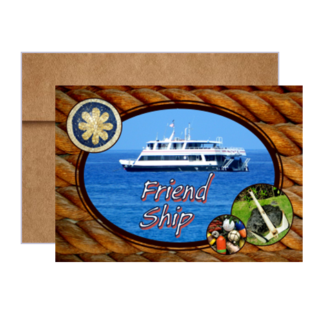 Thumbnail: Friendship greeting card
