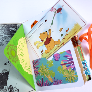Thumbnail: Winnie the Pooh Junk Journal pages