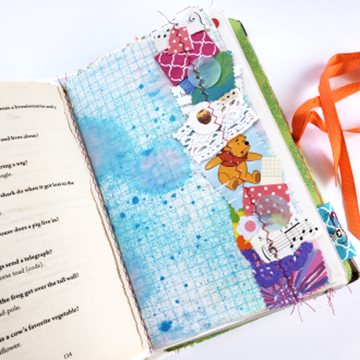 Thumbnail: Winnie the Pooh Junk Journal pages