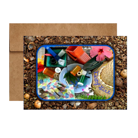 Thumbnail: Dirty Girl's Seed Bank Cannabis greeting card