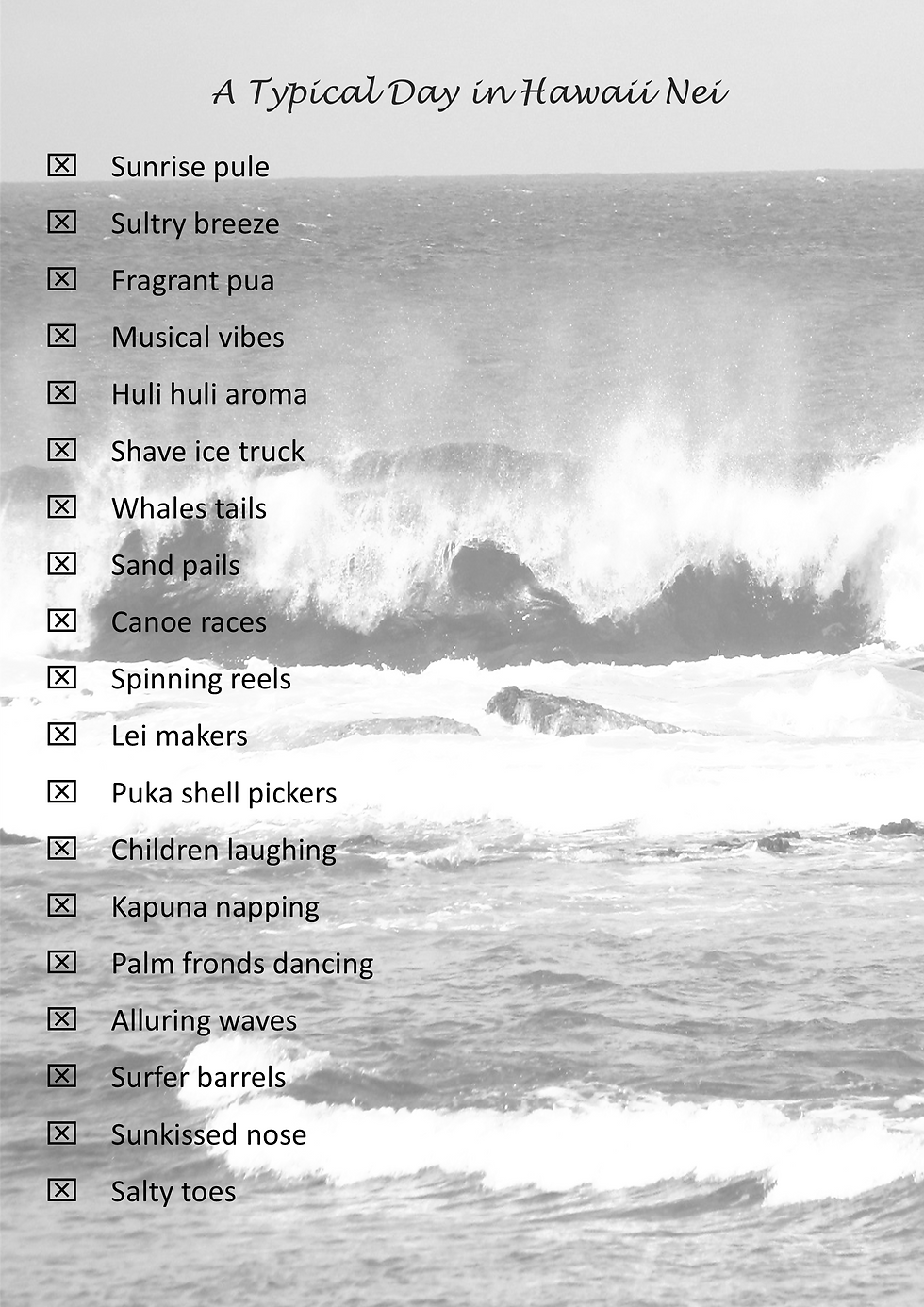 Thumbnail: to list beach ocean sea shore
