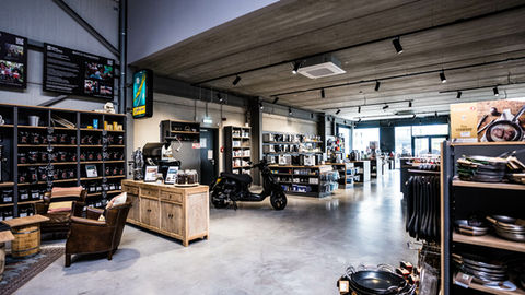Intérieur du magasin 'De Buttek'