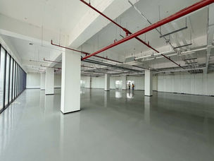 office space for rent for lease PEZA unit corporate tower center ideal for modern business fitted available featuring parking nearby transportation Quezon City