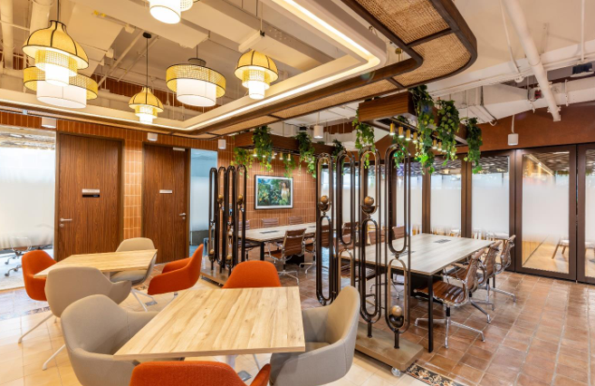 office space for rent for lease PEZA unit corporate tower center ideal for modern business fitted available featuring parking nearby transportation Philippines commercial serviced coworking fitted bare shell real estate leasing property rental premium grade a