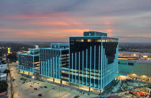 office space for rent for lease PEZA unit corporate tower center ideal for modern business fitted available featuring parking nearby transportation Philippines commercial serviced coworking fitted bare shell real estate leasing property rental premium grade a