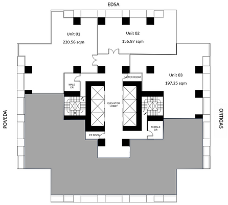 18th Floor Units 1 to 3
