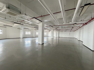 office space for rent for lease PEZA unit corporate tower center ideal for modern business fitted available featuring parking nearby transportation Quezon City