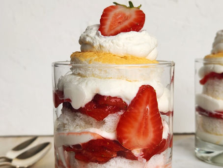 Strawberry Shortcake Parfait