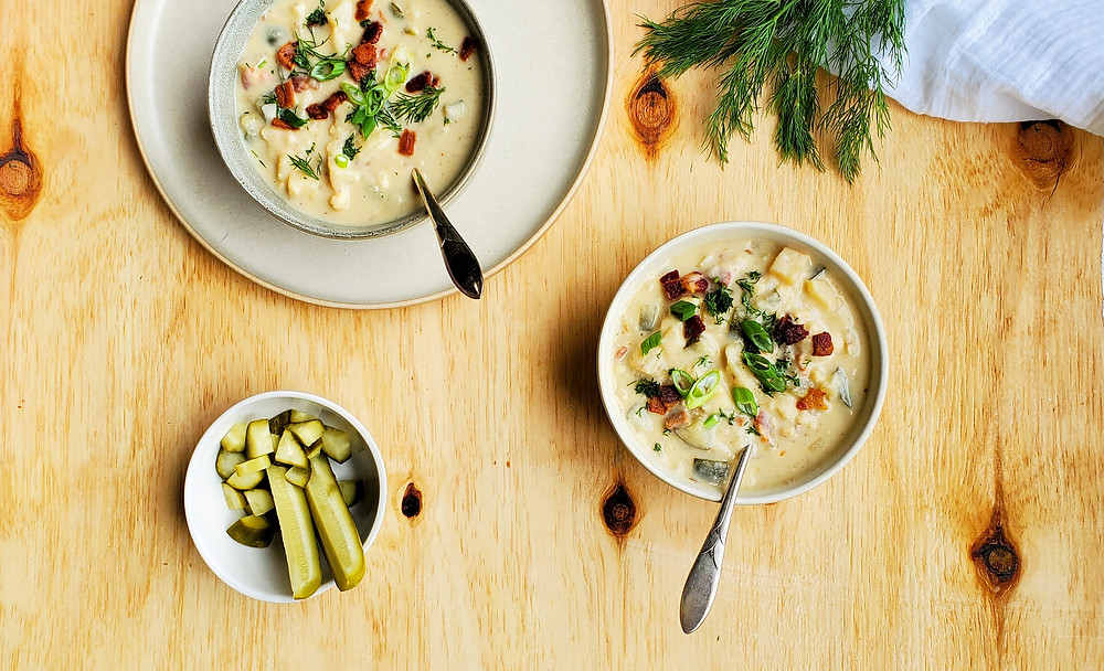 Fare Thee Well Loaded Dill Pickle Soup