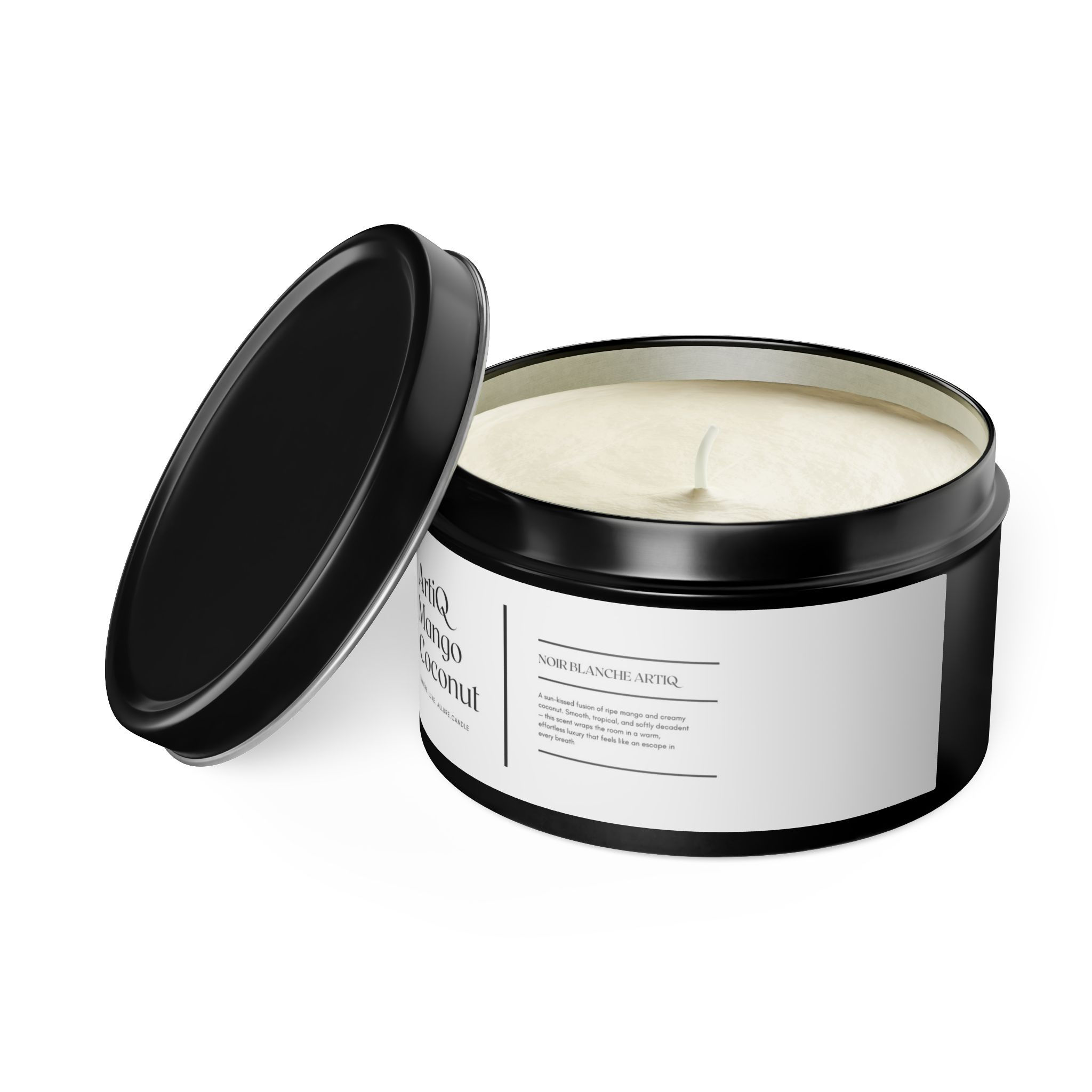 ArtiQ Mango Coconut — Noir Blanche Edition-4-8 oz Tin