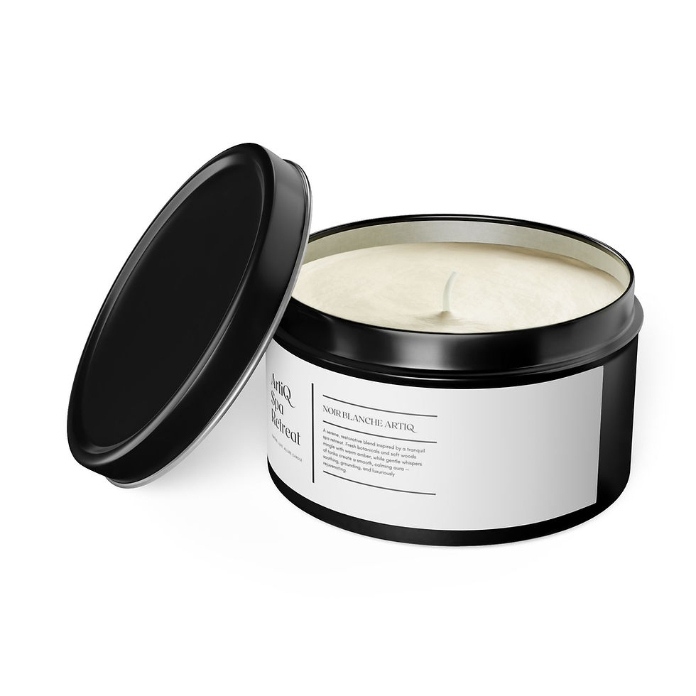 Thumbnail: ArtiQ Spa Retreat — Noir Blanche Edition- 4oz Tin